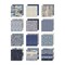 Idea-ology Double-Sided Cardstock 8"X8" 12/Pkg-Palette Collection: Indigo
